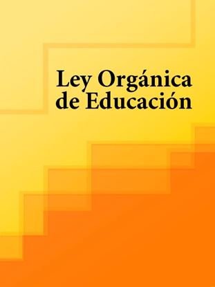Обложка книги "Ley Organica de Educacion"