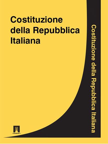 Обложка книги "Costituzione della Repubblica Italiana"
