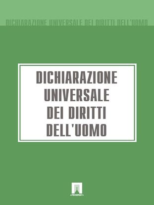 Обложка книги "Dichiarazione Universale dei Diritti dell&apos;Uomo"