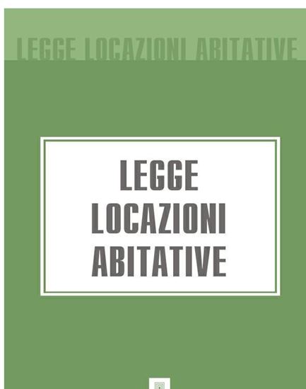 Обложка книги "Legge sulle Locazioni Abitative"