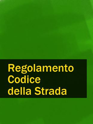 Обложка книги "Regolamento Codice della Strada"