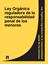 Обложка книги "Ley Organica reguladora de la responsabilidad penal de los menores"