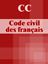 Обложка книги "CC Code civil des français"