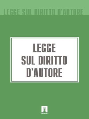 Обложка книги "Legge sul diritto d&apos;autore"