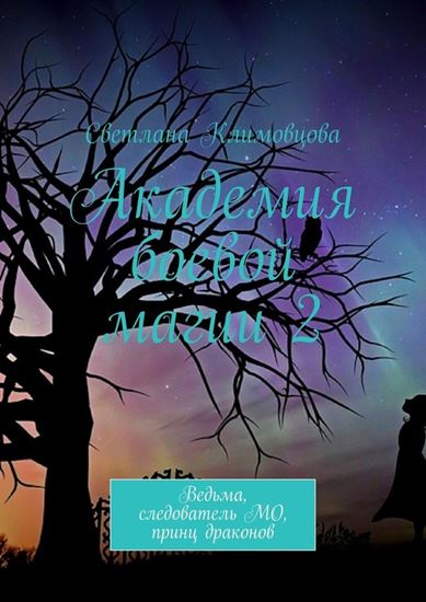 Обложка книги "Академия боевой магии 2. Ведьма, следователь МО, принц драконов"