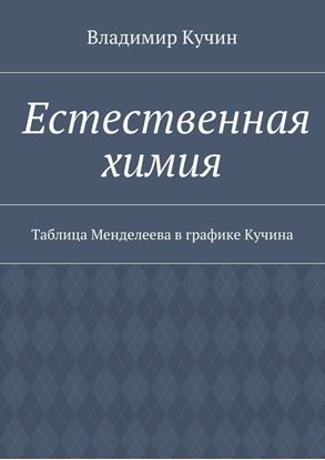 Обложка книги "Естественная химия. Таблица Менделеева в графике Кучина"